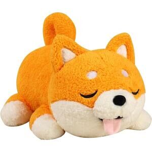 Cute 14 Inch Shiba Inu Plush Dog Toy Soft Stuffed Animal Puppy for Kids Gift